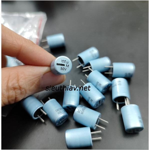 Tụ Philips BC 100uF 50V (100uf50v) (P45)