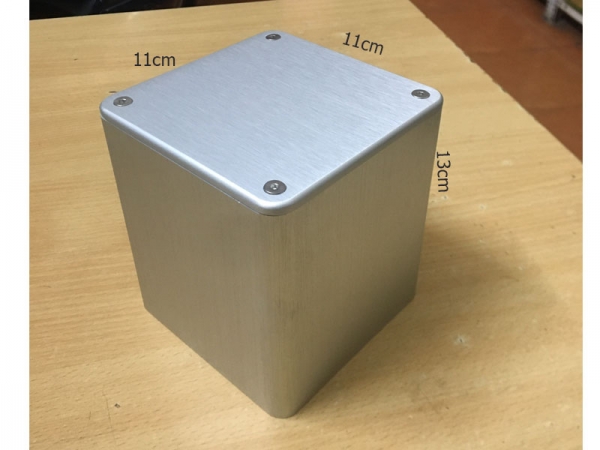 Chụp biến thế nhôm 11x11 cao 13cm (CBT40)