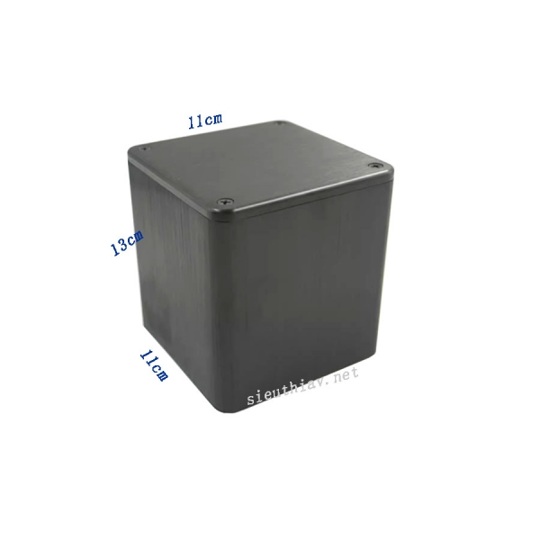 Chụp biến thế nhôm phay 11x11 cao 13cm (CBT40A)