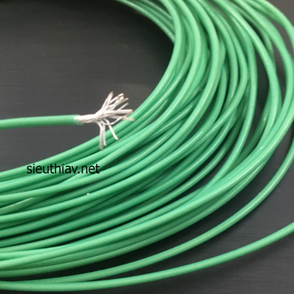 Dây tín hiệu TFT mạ bạc đường kính ngoài 2.3mm (DK trong : 1.6m) - màu xanh (Day373)