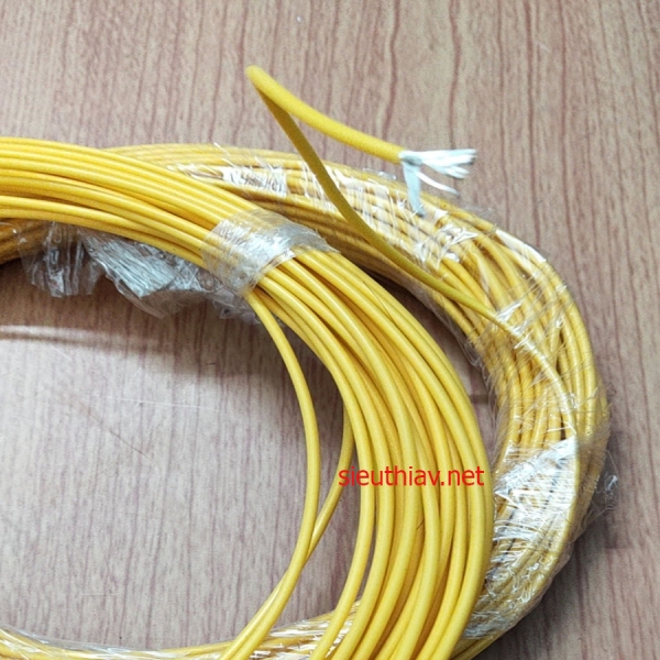 Dây tín hiệu TFT mạ bạc đường kính ngoài 2.3mm (DK trong : 1.6m) - màu vàng (Day277)