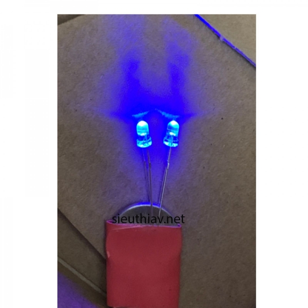 Đèn led 3mm trắng ánh sáng xanh dương (DL06)