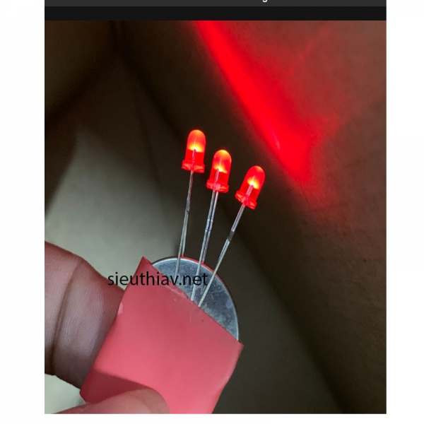 Đèn led 3mm đỏ ( DL07)