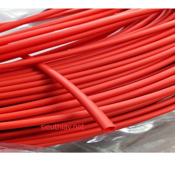 Gen co nhiệt đường kính 3.2mm -  Đỏ (Day137)