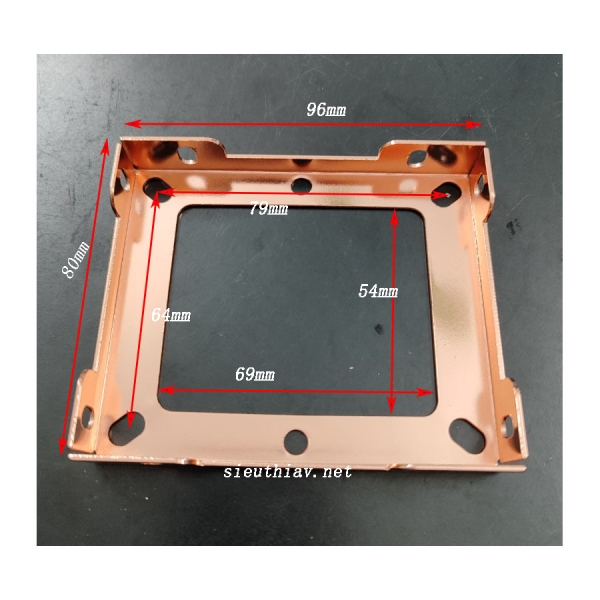 Gông bắt biến áp Fe32 96x80mm (PK611)