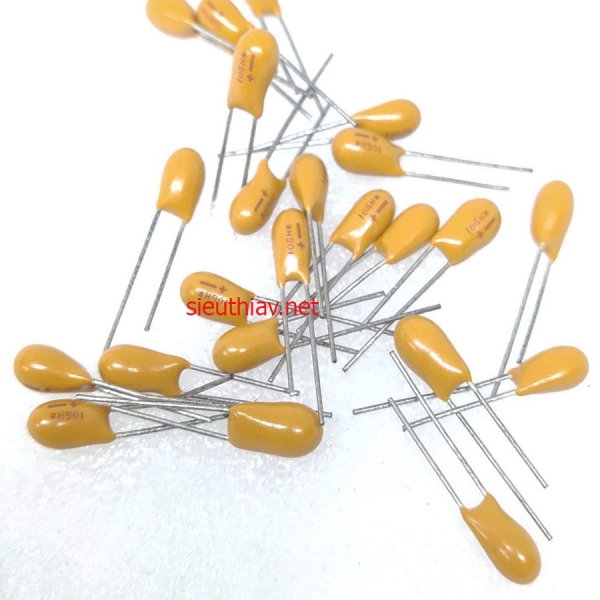 Tụ Kemet 10uF 25V (10uf25V) (Tu218)