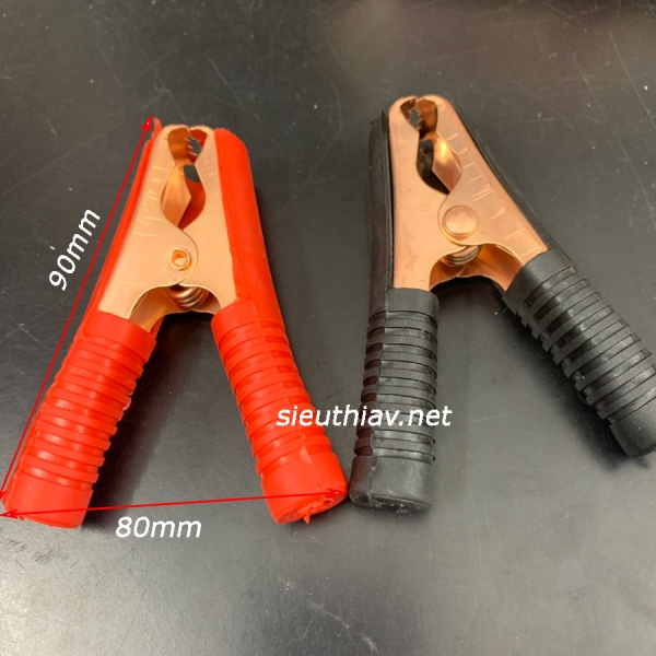 Kẹp cá sấu sạc bình acquy