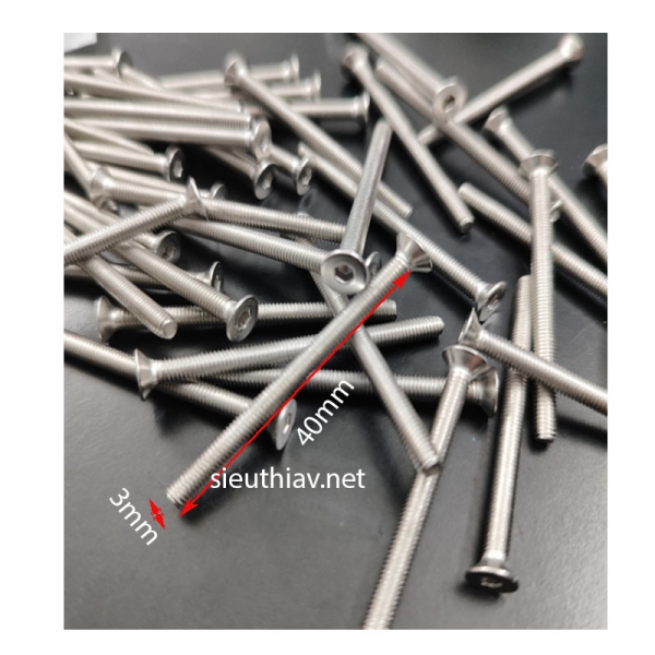 Vít lục giác M3x40mm (PK291)