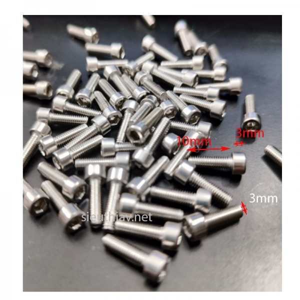 Vít lục giác M3x10mm (PK158T)