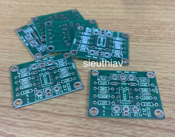 Mạch khuếch đại công suất sử dụng cho opam 2604 (PCB118)