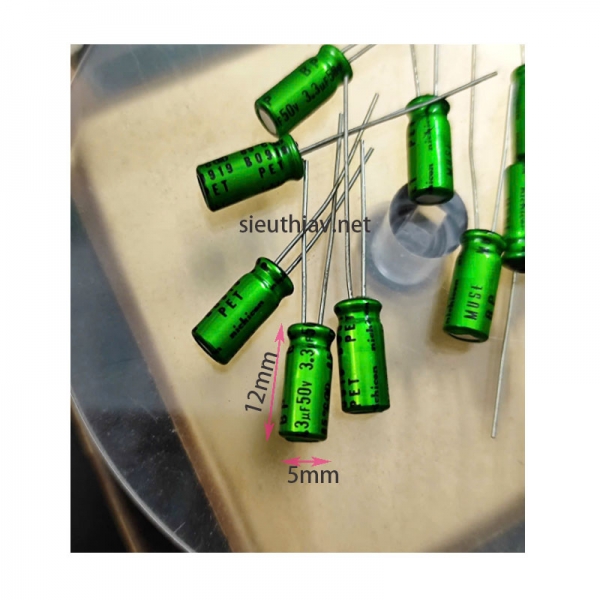 Tụ Nichicon Muse BP 3.3uf 50V (N144)