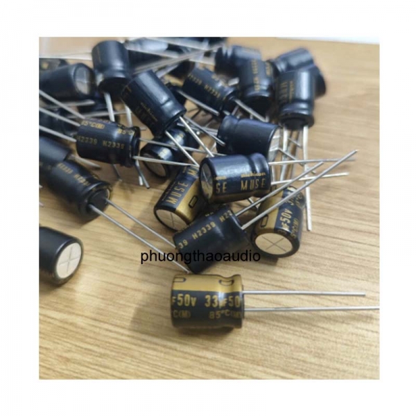 Tụ Nichicon Muse KZ 33uf 50V (N124)