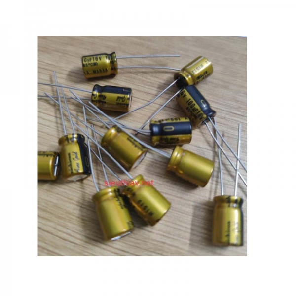Tụ Nichicon Fine gold 100uf 16V (N164)