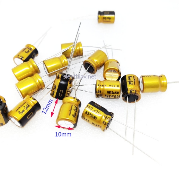 Nichicon FG 100uf 35v (100uf35v) (N341)