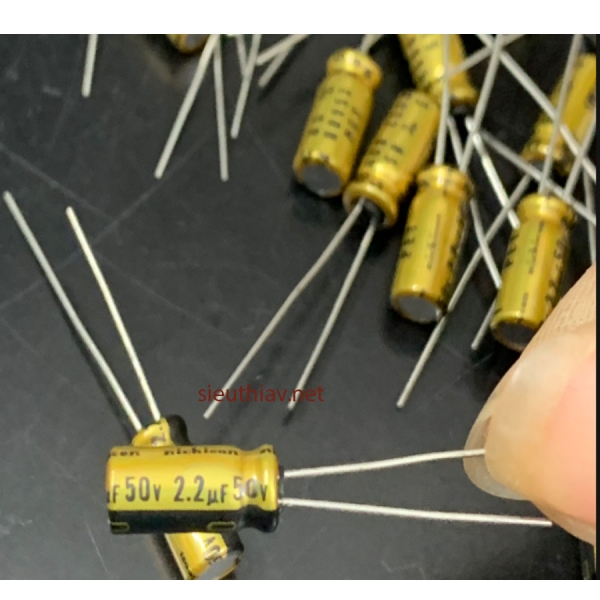 Tụ Nichicon FW 2.2uf 50V (N134)