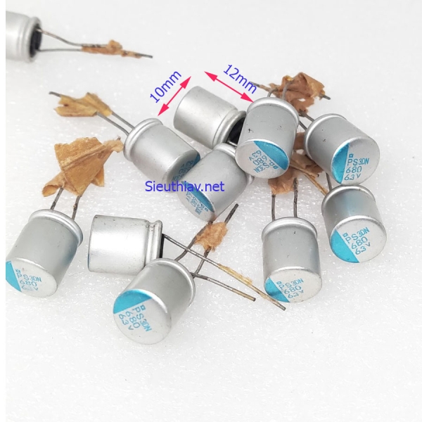 Tụ Nippon Chemicon 680uf 6.3V (680uf6.3v) (Tu231)