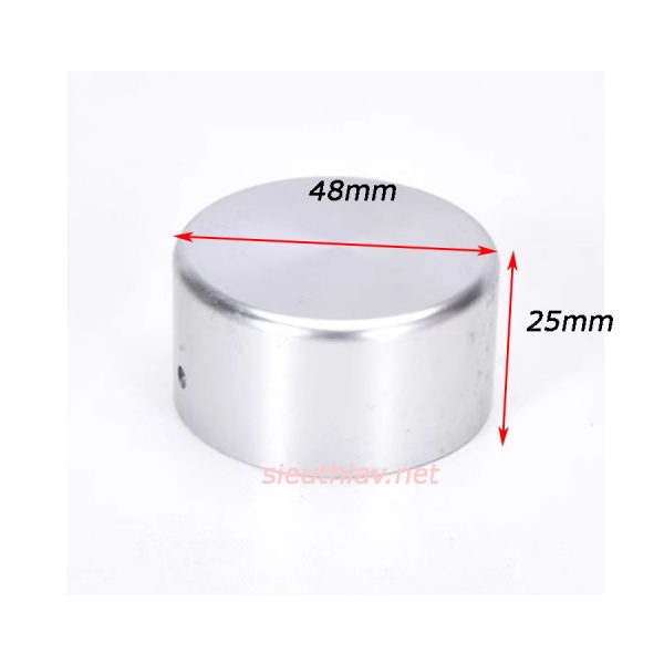 Núm nhôm phay 48x25mm (NVL134)