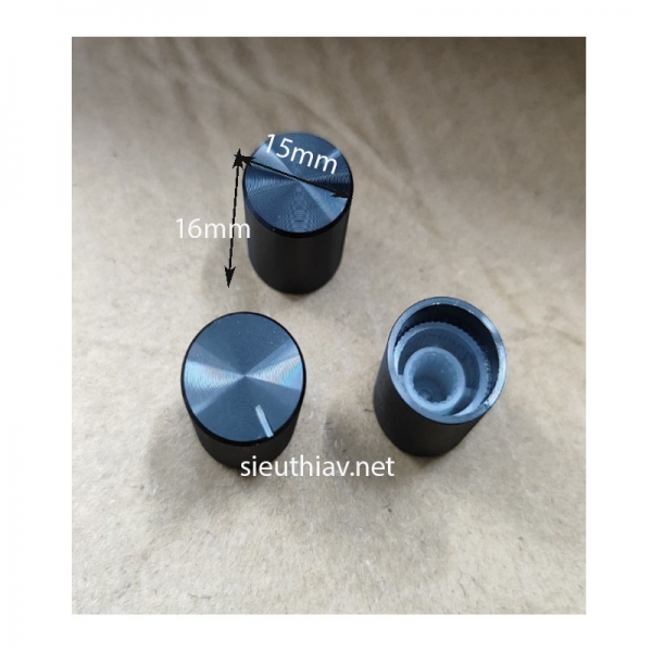 Núm volume nhựa 15x16mm (NVL122)