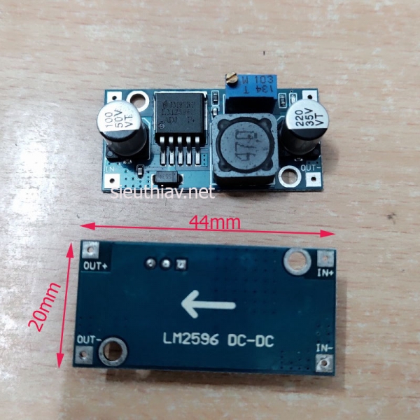 Mạch ổn áp LM2596S (3A) (pcb86)