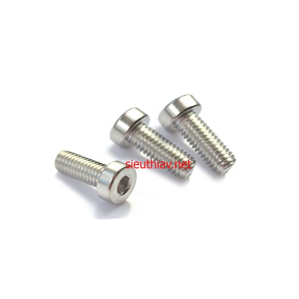 Vít lục giác nổi M3x6 mũ dày 3mm (PK160)