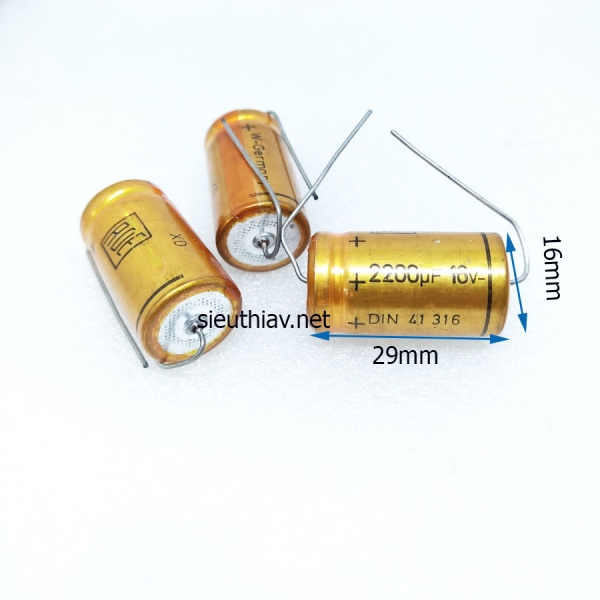 Tụ Roe 2200uF 16V (ro56)