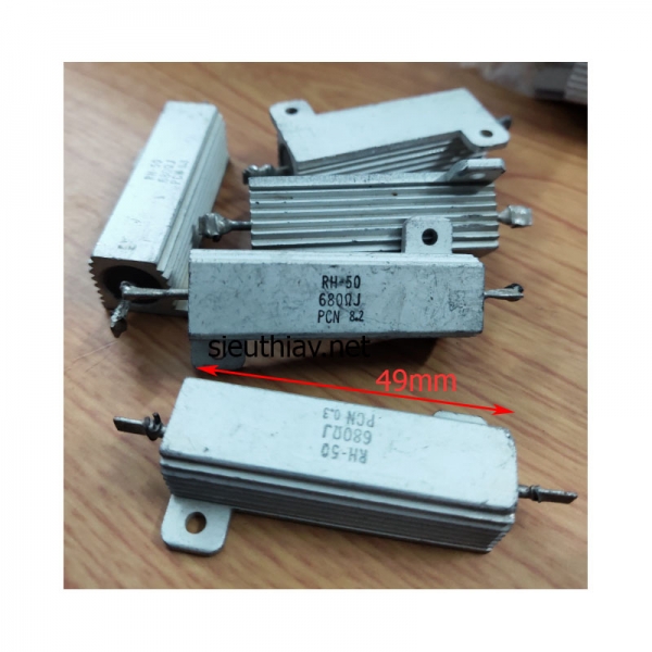 Trở nhôm RH-50 680R 50W (Tro3310)