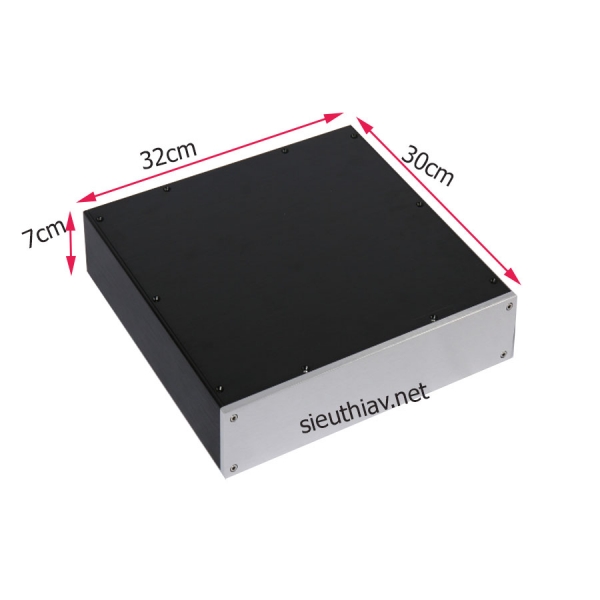 Vỏ nhôm phay 32x7x30.5cm (vo35)