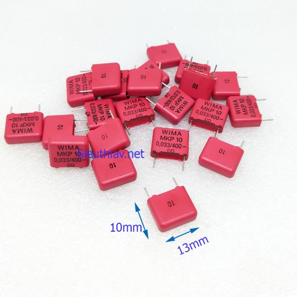 Tụ Wima MKP10 0.033uf 400v (0.033uf400v;333) (W145)