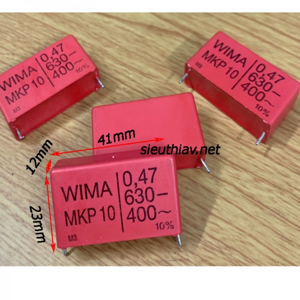 Tụ Wima MKP10 0.47uf 630V (W27)