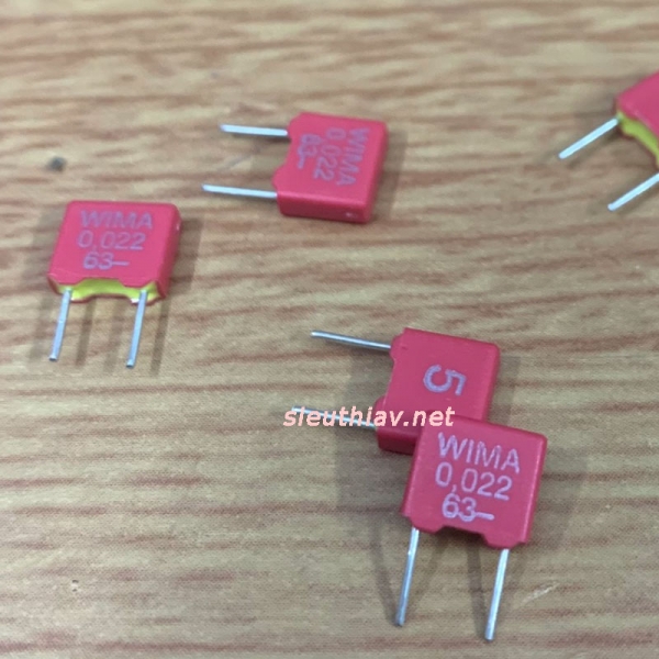 Tụ Wima MKS2 0.022uf 63v 22nf 223(W26)