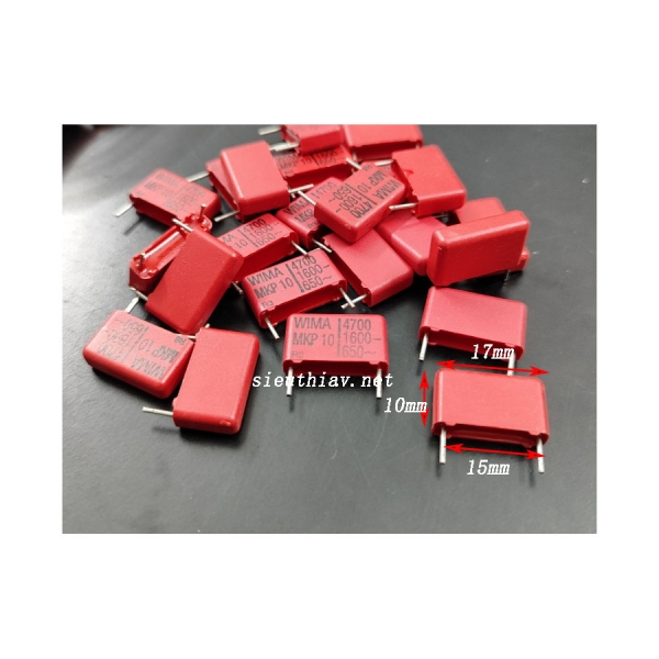Tụ Wima MKP10 4700p 1600v 0.0047uf 4.7nf (w186)