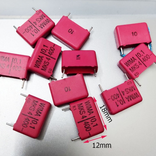Tụ Wima MKS4 0.1uF 400V (0.1uf400V) (WM132)