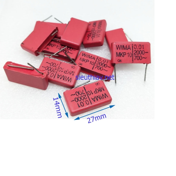 Wima MKP10 0.01uf 2000v (0.01uf2000v) (WM141)