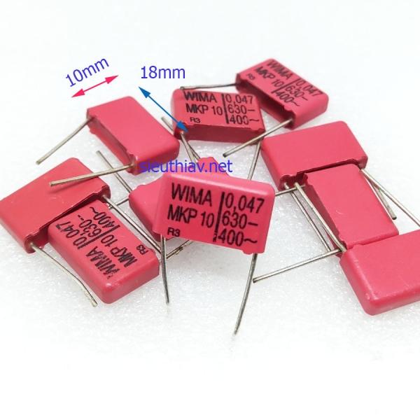 Tụ Wima MKP10 0.047uF 630V (WM23) (0.047uf630v)