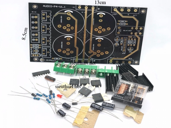 Kit nguồn bảo vệ loa (PCB93)