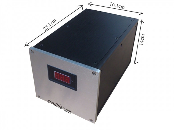 Vỏ biến áp cách ly 16.1x14x25.1cm (vo44)