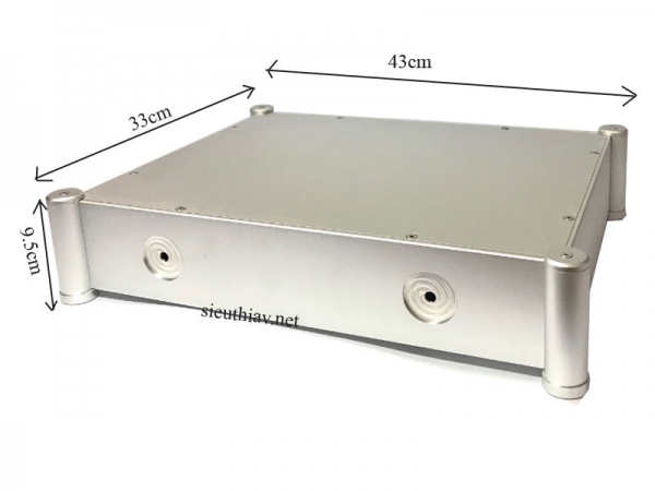 Vỏ nhôm phay 43x9.5x33cm (vo46)