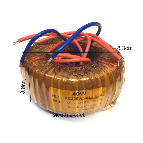Biến thế Rcore 0-210V;0-6.5V (BT85)