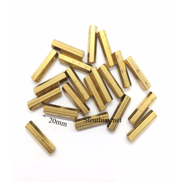 Cọc đồng M3x20mm (PK438)