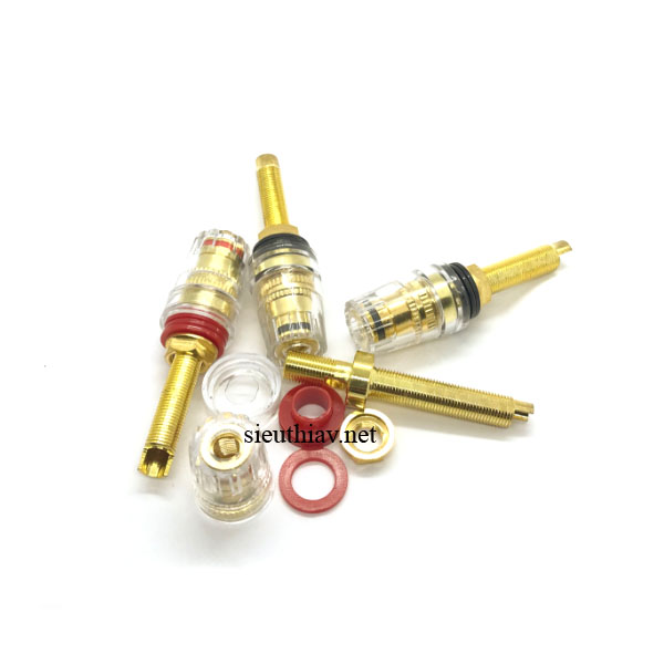 Cọc loa mạ vàng (dài) (C09)