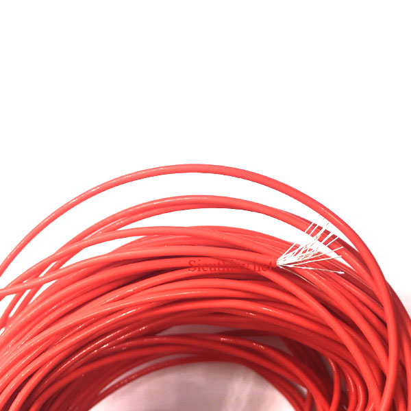 Dây tín hiệu mạ bạc đường kính 1.5mm - màu đỏ (Day188)