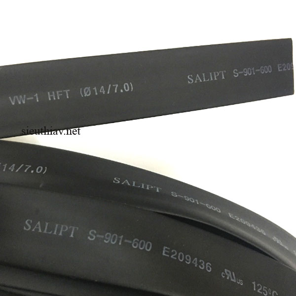 Dây gen co đường kính 14mm - đen (Day87)