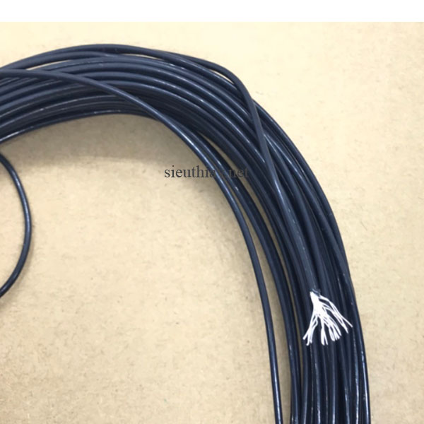 Dây tín hiệu TFT mạ bạc đường kính ngoài 1.65mm (DK trong  : 1.15mm) - màu đen (Day174)