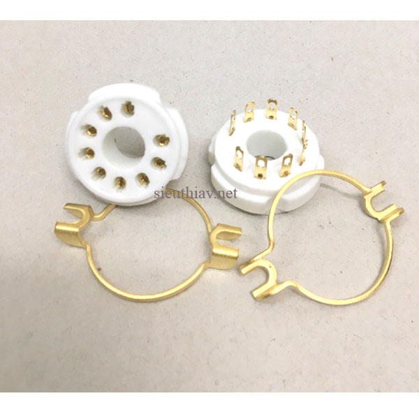 Đế đèn 9 chân gắn chassic PL504;6p12p;EL519 (DD33)