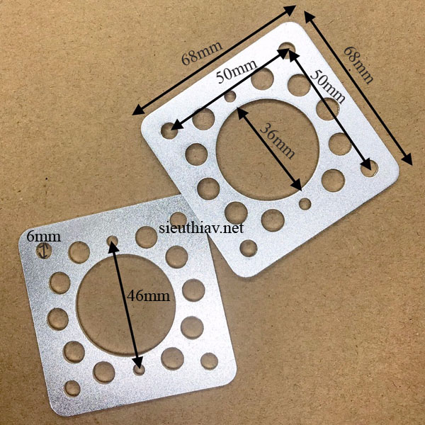 Đế đỡ đèn 2A3; 300B thường ĐK trong 36mm (PK208)