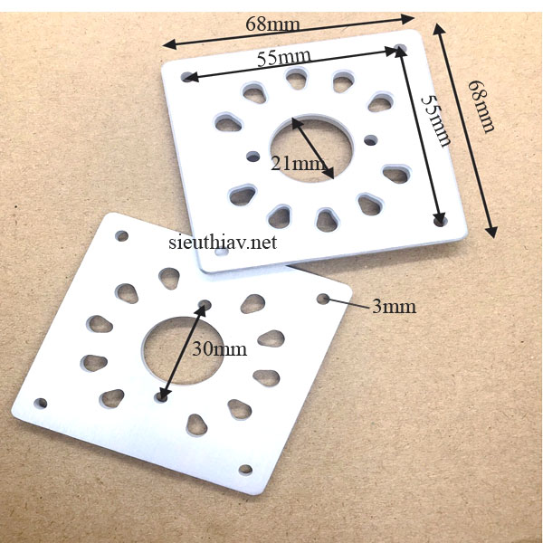Đế đỡ đèn đường kính 21mm (PK449)