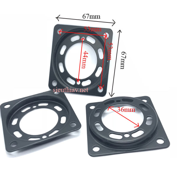 Đế đỡ đèn 300B,2A3;FU-7,811;101D ĐK trong 36mm (pk166)