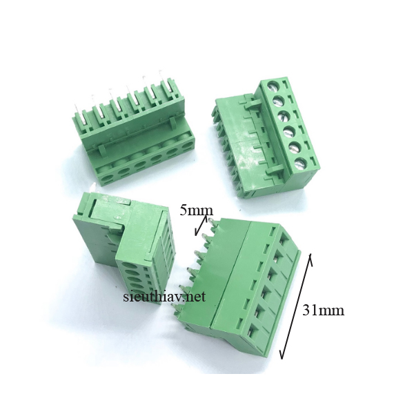 Domino 6pin đực - cái (DM17)