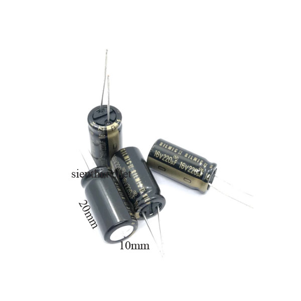 Tụ Elna Silmic II 220uF 16V (220uf16v) (E103)