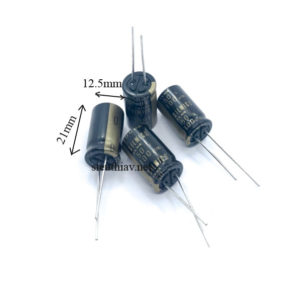 Tụ Elna Silmic II 100uF 50V (100uf50v)(E57)